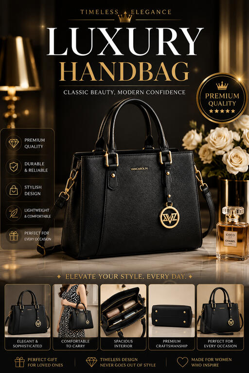 "The Vancarolin Onyx Satchel"