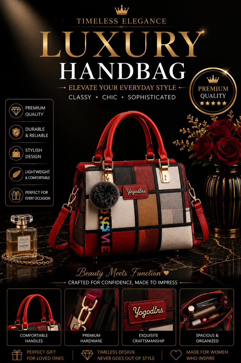 The red color luxury