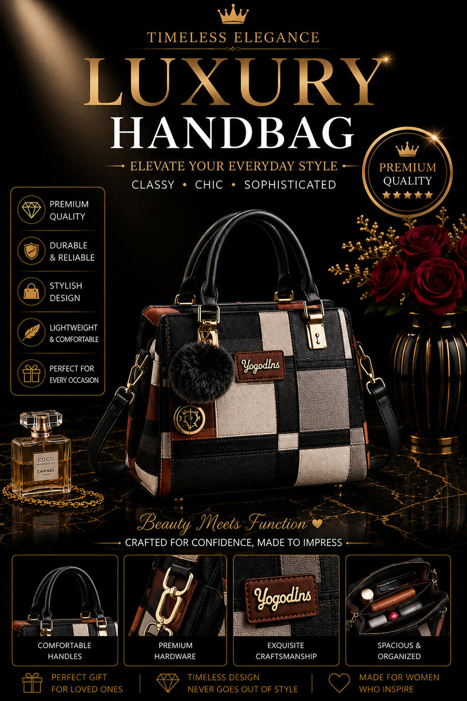 chic black modernity