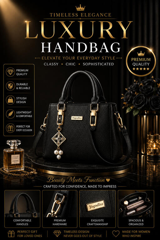 Black Diamond Luxe Bag