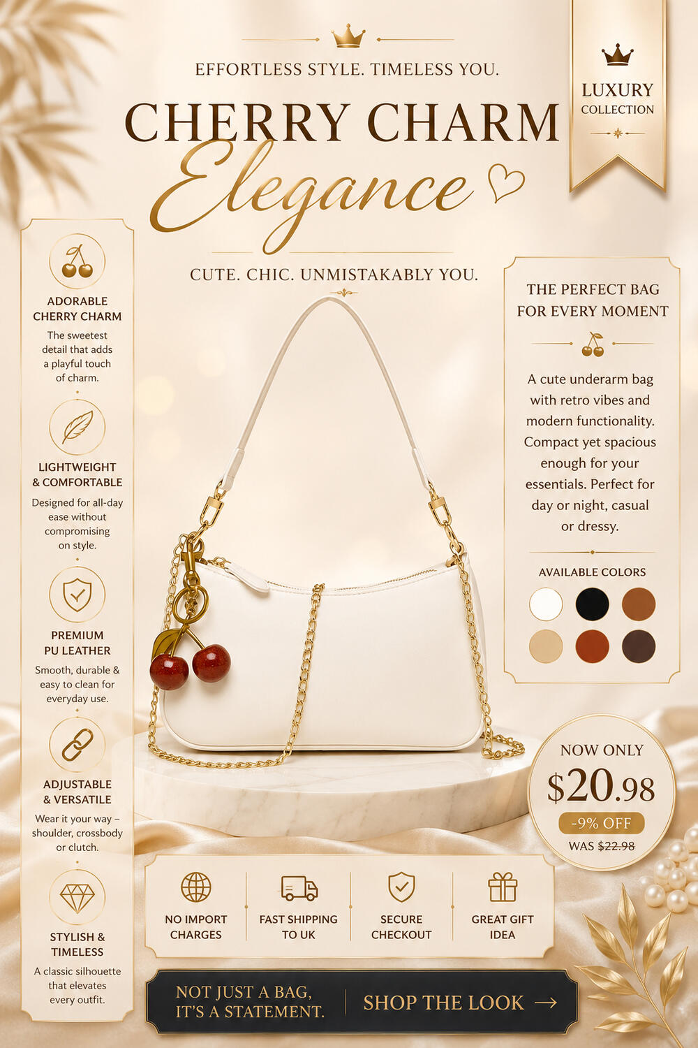 The Meadow & Sea Shoulder Bag