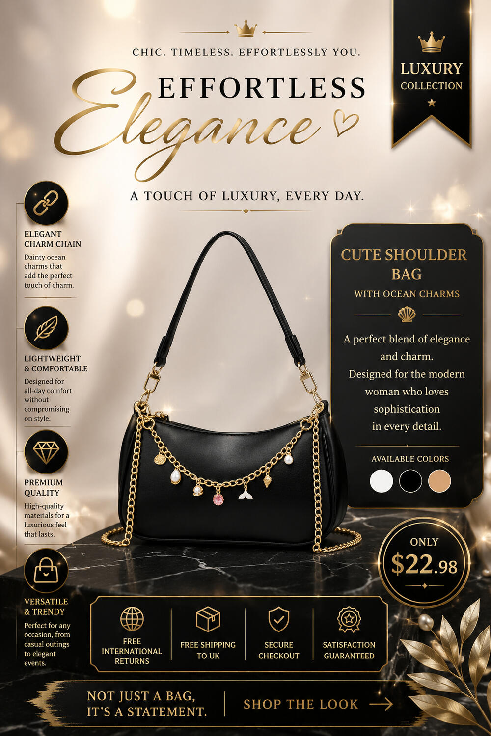 The Marina Charm Bag